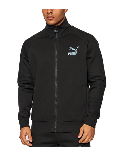 PUMA Iconic T7 Double Knit Track Jacket Black