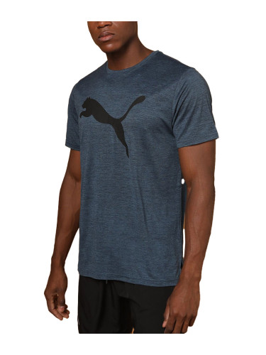 PUMA Favorite Heather Cat Training Tee Blue