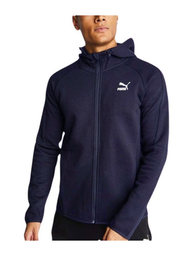 PUMA Evotec Full Zip Hoodie Navy