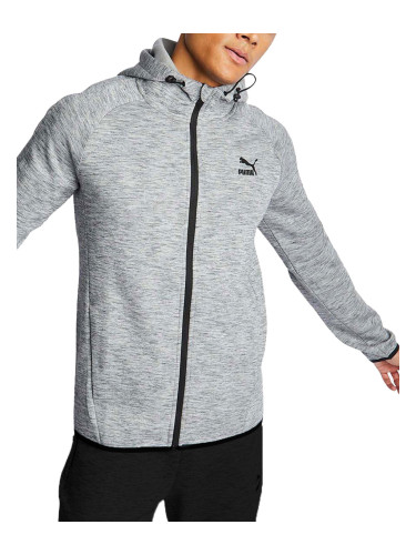 PUMA Evotec Full Zip Hoodie Grey