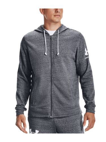 UNDER ARMOUR Rival Terry Full Zip Hoodie Grey