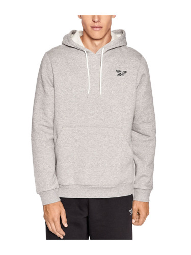 REEBOK Identity Fleece Hoodie Grey