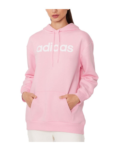 ADIDAS Sportswear Essentials Oversize Fleece Hoodie Pink