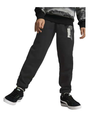 PUMA Alpha Youth Sweatpants Black