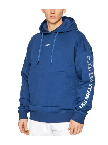 REEBOK Les Mills Dreamblend Hoodie Blue