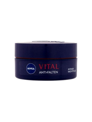 Nivea Vital Anti-Wrinkle Intensive Night Care Нощен крем за лице за жени 50 ml