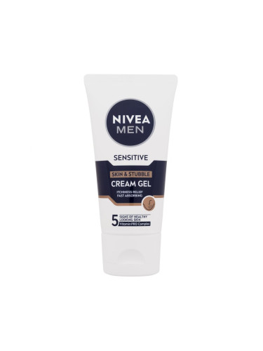 Nivea Men Sensitive Cream Gel Гел за лице за мъже 50 ml