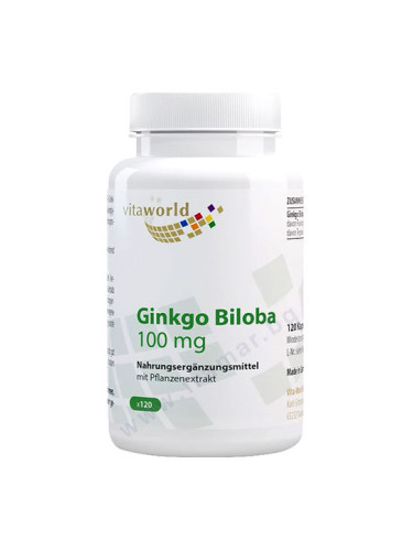 ВИТАУЪРЛД ГИНКО БИЛОБА капсули 100 мг * 120