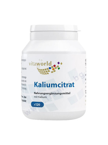 ВИТАУЪРЛД КАЛИЙ ЦИТРАТ капсули * 120