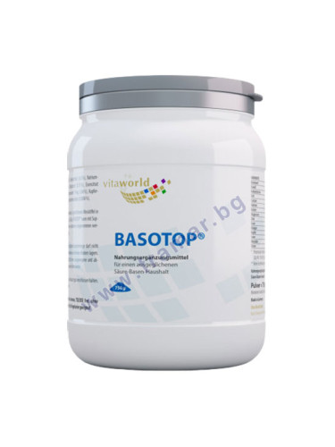 ВИТАУЪРЛД БАЗОТОП ЗА БАЛАНСИРАН АЛКАЛНО-КИСЕЛИНЕН БАЛАНС прах 750 г