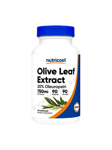 НУТРИКОСТ МАСЛИНА ЛИСТ капсули 750 мг * 90