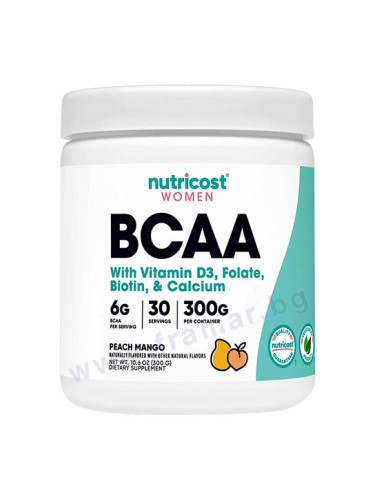 НУТРИКОСТ BCAA ЗА ЖЕНИ прах с вкус на манго 300 г 00863