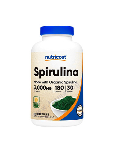 НУТРИКОСТ СПИРУЛИНА капсули 500 мг * 180
