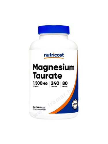 НУТРИКОСТ МАГНЕЗИЙ (ТАУРАТ) капсули * 240