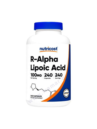 НУТРИКОСТ R-АЛФА ЛИПОЕВА КИСЕЛИНА капсули 100 мг * 240
