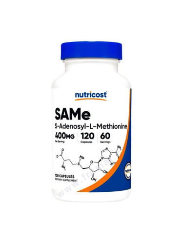 НУТРИКОСТ SAM-E АДЕНОЗИЛМЕТИОНИН капсули 200 мг * 120