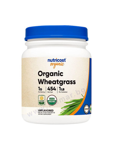 НУТРИКОСТ ОРГАНИК ПШЕНИЧНА ТРЕВА прах 454 г