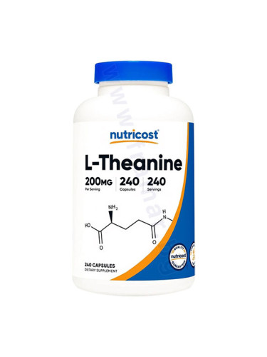 НУТРИКОСТ L-ТЕАНИН капсули 200 мг * 240