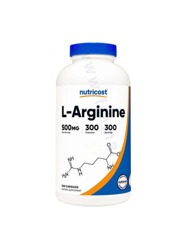 НУТРИКОСТ L-АРГИНИН капсули 500 мг * 300
