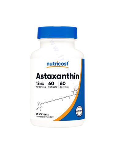 НУТРИКОСТ АСТАКСАНТИН капсули 12 мг * 60