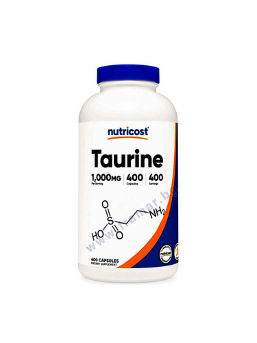 НУТРИКОСТ ТАУРИН капсули 1000 мг * 400