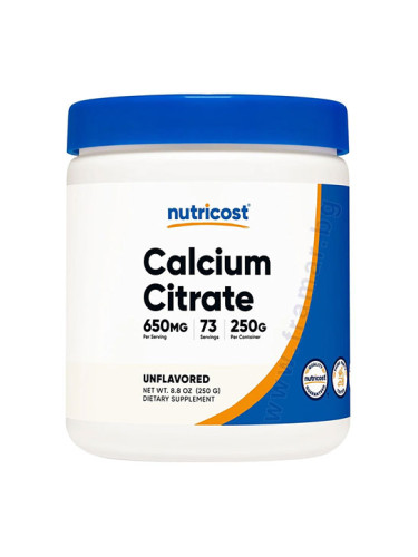 НУТРИКОСТ КАЛЦИЙ ЦИТРАТ прах * 250 г