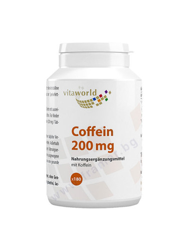 ВИТАУЪРЛД КОФЕИН таблетки 200 мг * 180