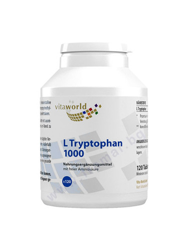 ВИТАУЪРЛД L-ТРИПТОФАН таблетки 1000 мг * 120