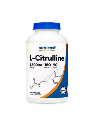 НУТРИКОСТ L-ЦИТРУЛИН капсули * 180