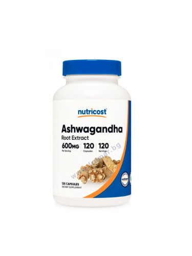 НУТРИКОСТ АШВАГАНДА капсули 600 мг * 120