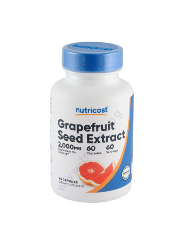 НУТРИКОСТ ГРЕЙПФРУТ ЕКСТРАКТ ОТ СЕМЕНА капсули * 60