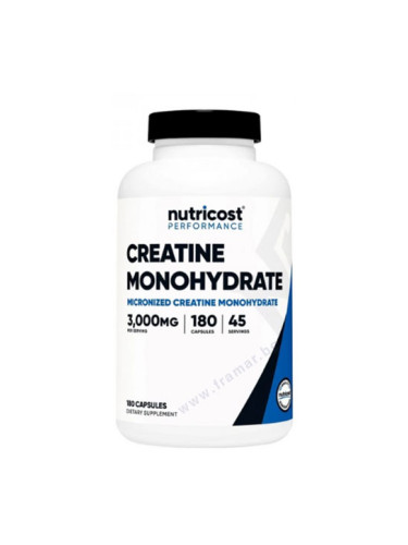 НУТРИКОСТ КРЕАТИН МОНОХИДРАТ капсули * 180