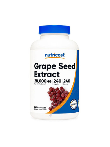 НУТРИКОСТ ЕКСТРАКТ ОТ ГРОЗДОВО СЕМЕ капсули * 240