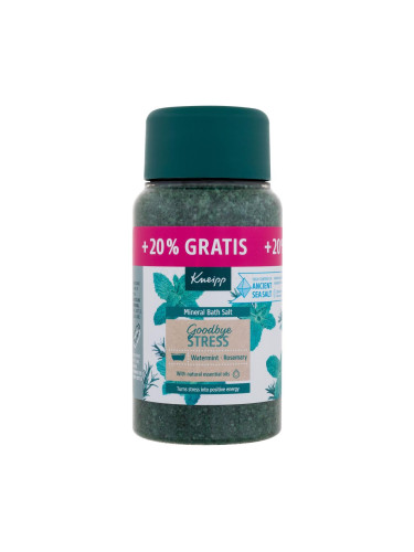 Kneipp Goodbye Stress Mineral Bath Salt Соли за вана 600 g