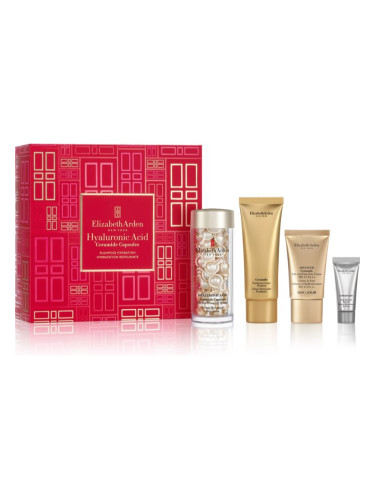 Elizabeth Arden Hyaluronic Acid Ceramide Capsules Hydra-Plumping Serum подаръчен комплект за жени