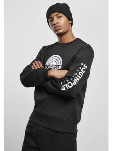 Southpole Halfmoon Crew Black