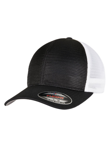 FLEXFIT 360 OMNIMESH CAP 2-TONE Black/White