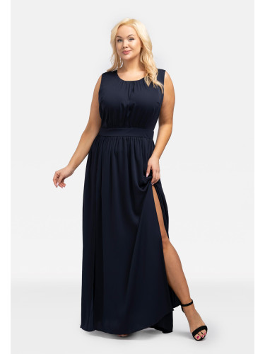 Karko Woman's Dress SC171 Navy Blue