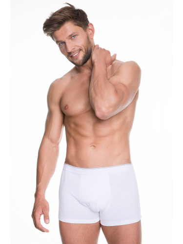 Iron white boxers