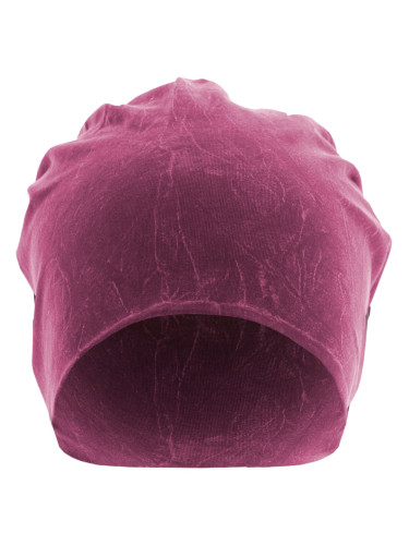 Stonewashed Jersey Beanie Purple