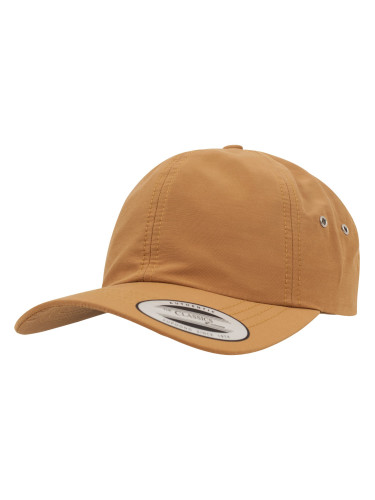 Low-profile yellowbean water-repellent cap