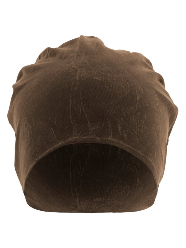 Stonewashed Jersey Beanie Chocolate