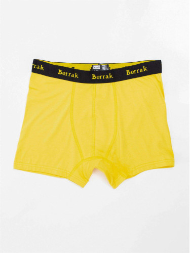 Men's yellow boxers