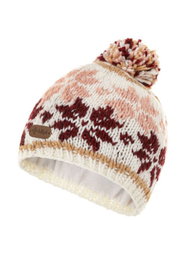 Women's winter hat Kilpi HOOT-W white