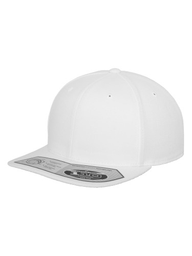110 Fitted Snapback white