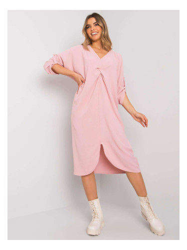 Dirty Pink Loose Dress by Dorsey