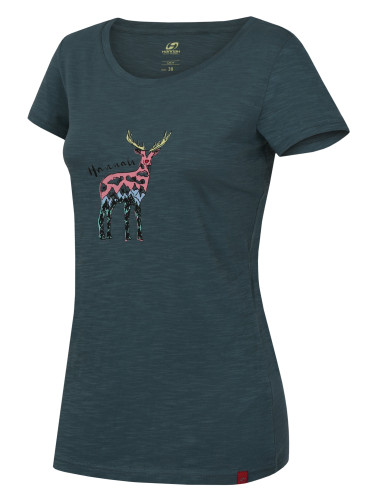 Women's T-shirt Hannah SILENA sea pine