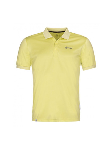 Men's functional polo shirt Kilpi COLLAR-M yellow