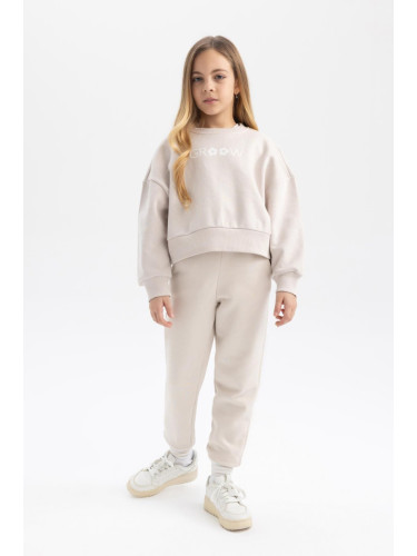 DEFACTO Girl's Thick Jogger Sweatpants