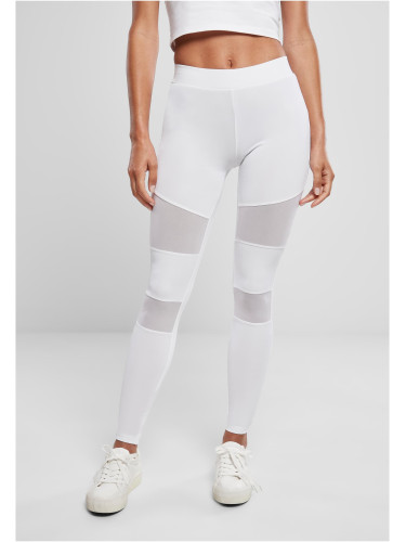 Women's Tech Mesh Leggings in White